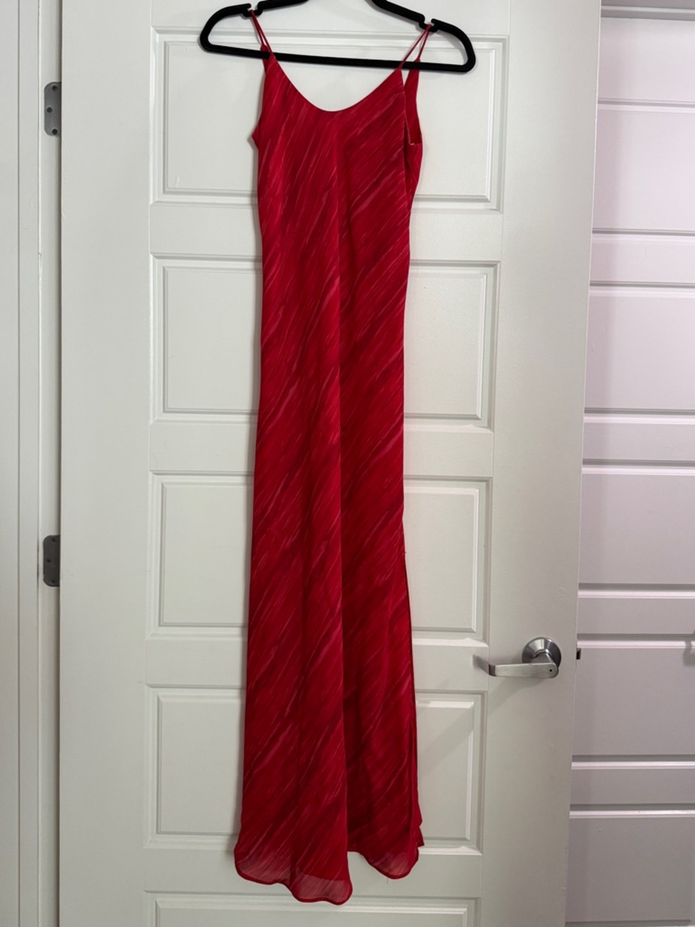 Red Slip Maxi Dress - Classic Feminine Silhouette